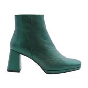 CTWLK. Heeled Boots Green, Dam