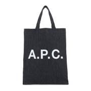 A.P.C. Handväskor Blue, Dam