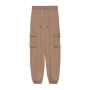 HINNOMINATE Tapered Trousers Brown, Dam