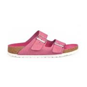 Birkenstock Läder Arizona Sandal Pink, Dam