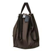 GR10K Microgrid Jord Säck Tote Väska Brown, Herr