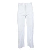 Fabiana Filippi Elastan Jeans för Kvinnor White, Dam