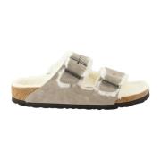 Birkenstock Päls Arizona Sandaler Höst-Vinter Kollektion 2024 Gray, He...