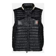 Moncler Ärmlös Pufferjacka Gumiane Black, Herr