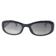 Dior Vintage Pre-owned Plast solglasgon Black, Dam