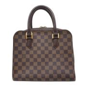 Louis Vuitton Vintage Pre-owned Canvas louis-vuitton-vskor Brown, Dam