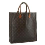 Louis Vuitton Vintage Pre-owned Canvas handvskor Brown, Dam