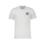 Vans Rutig Team Player Bomull T-shirt White, Herr