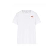 Beatrice .b Ekologisk bomull T-shirt med Patch White, Dam