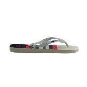 Havaianas Nautisk Stil Akryl Sandaler White, Herr