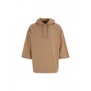 Fila Brun Kimono Stil Hoodie Beige, Herr