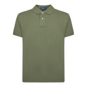 Polo Ralph Lauren Militärgrön Piquet Polo Skjorta Green, Herr