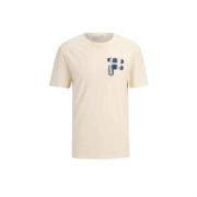 Fila Grafisk Bomull T-shirt Beige, Herr