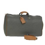 Louis Vuitton Vintage Pre-owned Canvas resvskor Gray, Dam