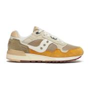 Saucony Beige Mesh och Mocka Sneakers Beige, Herr