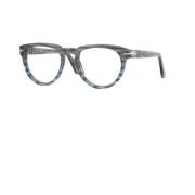 Persol Modern Klassisk Glasögon Blå Grå Gray, Unisex