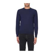 Drumohr Stiliga Sweaters Kollektion Blue, Herr