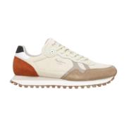 Pepe Jeans Beige Urban Sneakers Brit on Master Multicolor, Herr