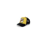 Goorin Bros GulSvart Trucker Hat Cool Cat Yellow, Herr