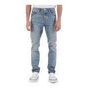 Purple Brand Vintage Crystal Denim Jeans Blue, Herr