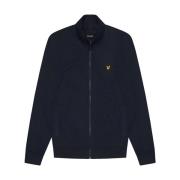 Lyle & Scott Jacka med meshrygg och ståkrage Blue, Herr