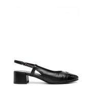 Tory Burch Cap-Toe Slingback Pumps Black, Dam