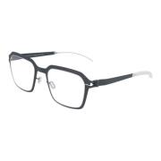 Mykita Modernt fyrkantigt glasögon Garland Gray, Unisex