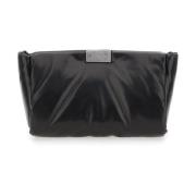 Brunello Cucinelli Svart Clutch med Monil Detalj Black, Dam