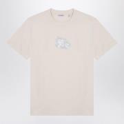 Burberry Kortärmad rund hals T-shirt Beige, Herr