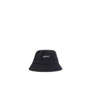 Jacquemus Justerbar Bucket Hat med Signaturdetalj Black, Herr