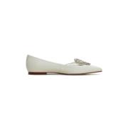 Cesare Gaspari Platta sula ballerinaskor Camila - Beige Beige, Dam