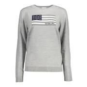 U.S. Polo Assn. Round-neck Knitwear Gray, Dam