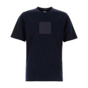 C.P. Company Midnight Blue Bomull T-shirt Blue, Herr