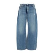 Alexander Wang Vida Ben Denim Jeans Blue, Dam