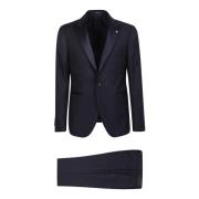 Tagliatore Herrkläder Suits Blå Ss24 Blue, Herr