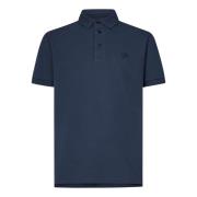 Etro Blå Polo Elegant Logobrodyr Blue, Herr