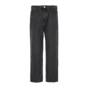 Ami Paris Tapered Fit Jeans med Baklogo Gray, Herr