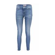 Tommy Hilfiger Nora Mid Rise Skinny Jeans Blue, Dam