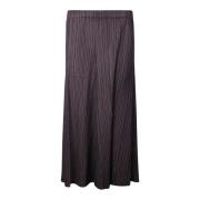 Issey Miyake Bruna Eleganta Byxor Damkläder Brown, Dam