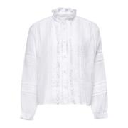 Isabel Marant Étoile Vit Skjorta för Kvinnor White, Dam