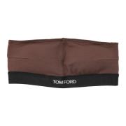 Tom Ford Mörkbrun Modal Bandeau Underkläder Brown, Dam