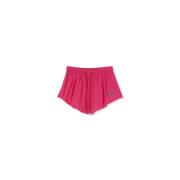 MSGM Bomull Bermuda Shorts Pink, Dam