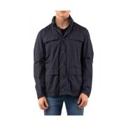 Herno Stilren Blouson Jacka Blue, Herr