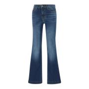 7 For All Mankind Dojo Gran Canyon Flared Jeans Blue, Dam