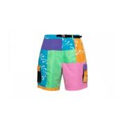 Nike Stiliga polyester badshorts Multicolor, Herr