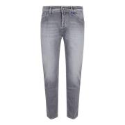 Jacob Cohën Svarta Jeans Klassisk Femficksdesign Gray, Herr