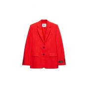 MSGM Stiliga Jackor och Blazers Red, Dam