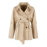 Fay Beige Trench Coat med Vattenavvisande Behandling Beige, Dam