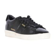 Golden Goose Svart Matchstar Läder Sneakers Black, Dam