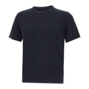 Woolrich Kammad bomull T-shirt och Polo Blue, Herr